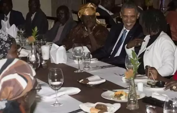 Pres. Obama Meets His Extended Family Including Step Grandmother In Kenya [See Photos]